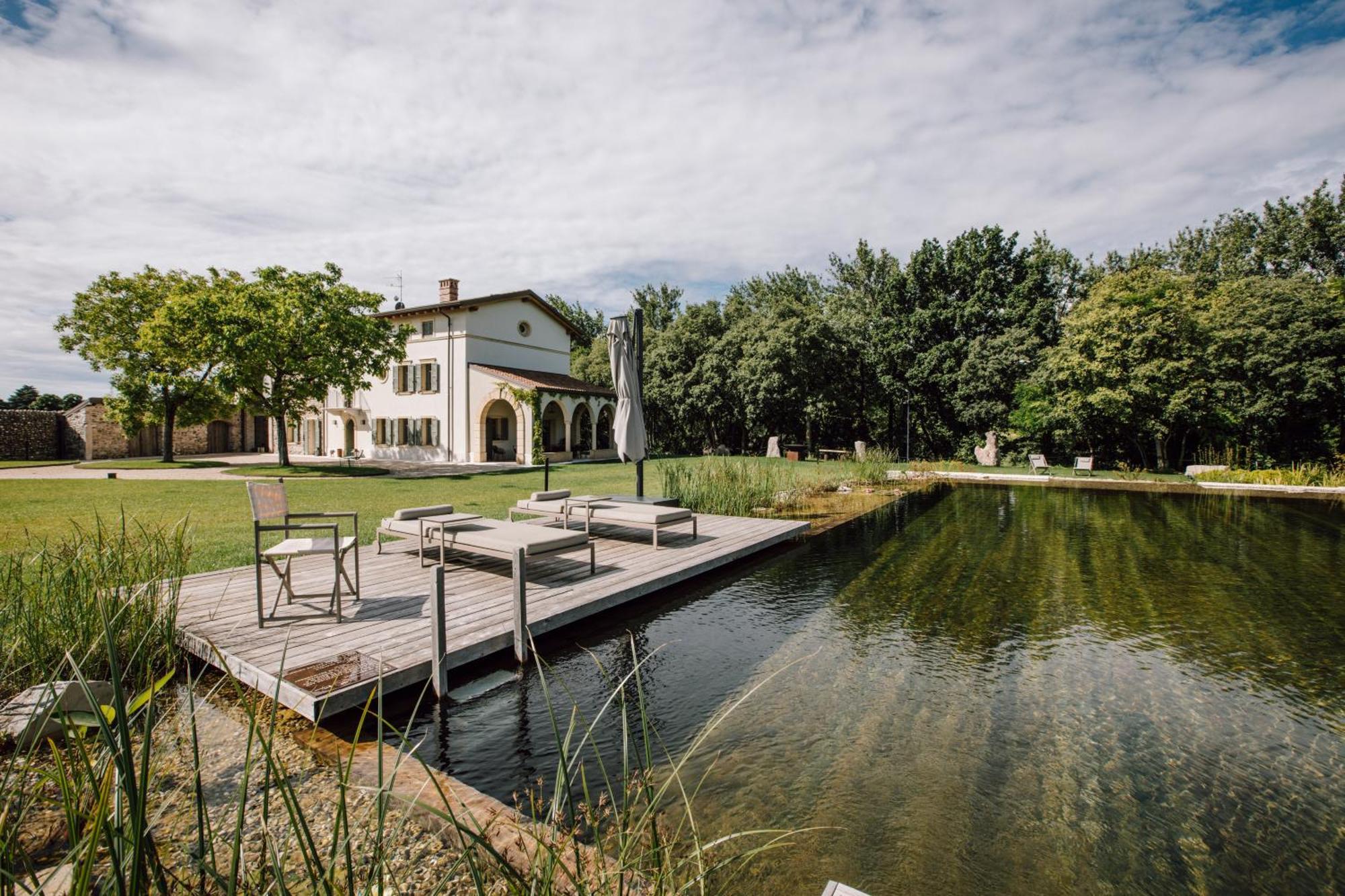 Corte Lanfranconi Relais Pescantina Bagian luar foto